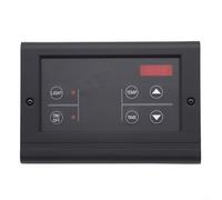 NbgrvB Contrôleur de sauna numérique avec minuterie de 1 à 12 heures et réglage de la température de 35 à 99 °, unité murale en ABS pour différents radiateurs de sauna, noir