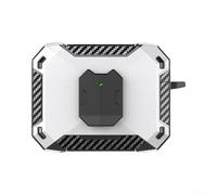NbgrvB Coque ABS pour JBL pour Wave Beam 2 avec Support Téléphone Coque(White)