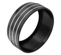 NbgrvB Coque de bouton de levier de vitesse en aluminium noir pour bague pour 1500 2018-2020, garniture intérieure de voiture résistante aux rayures
