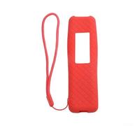 NbgrvB Coque de protection antidérapante pour télécommande Samsung TV Rouge | Ajustement précis pour BN59-01480A, silicone absorbant les chocs, protection contre les chutes, finition noire ou rouge