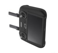 NbgrvB Coque de Protection en Silicone pour DJI RC 2 et Air 3 - Housse Antichoc Anti-rayures avec pour prise Ferme - pour accessoire Contrôleur Gris 15x11cm(Black)
