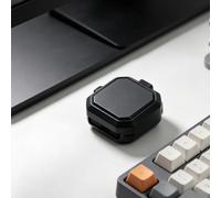 NbgrvB Coque de protection pour Galaxy Buds 4 Pro avec verrouillage sécurisé - Coque de protection antichoc double couche avec fonction support rouge, jaune, bleu, vert, violet (noir)