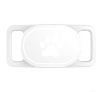 NbgrvB Coque en silicone pour Xiaomi Smart Tag 2 - Coque souple antichoc avec protection contre les chutes pour localisateur d'animaux de compagnie, noir (B)