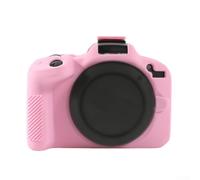NbgrvB Coque en silicone souple pour Canon pour EOS R50 Camera Body - Housse de protection antichoc avec accès facile - Peau anti-rayures pour photographie - Plusieurs couleurs - 12 x 8 x 3 cm, rose