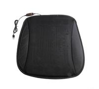 NbgrvB Coussin refroidisseur de siège de voiture 8 ventilateurs USB 3 niveaux de flux d'air en soie glacée silencieux pour l'été (Noir)