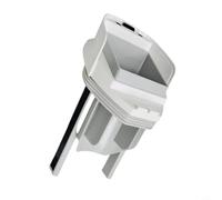 NbgrvB Couvercle de réservoir d'eaux usées de rechange pour aspirateur avec boucle sécurisée et joint anti-odeurs, design facile à nettoyer, gris