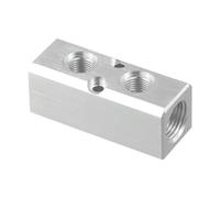 NbgrvB Distributeur de collecteur d'air SY30 Series, 1/2 pt filetage port en aluminium avec options 2F/3F/5F/6F, travail du bois argenté et réparation automobile 2F