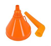 NbgrvB Entonnoir à Huile Orange Détachable avec Bec et Entonnoir à | Bec détachable, inclus, conception flexible, usage pour polyvalent, transfert précis