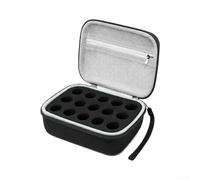 NbgrvB Étui à insuline rigide 15 x 10 ml avec doublure résistante aux | Coque en EVA épaisse, rembourrage du cadre élastique, absorption des chocs, convient aux flacons de 15 x 10 ml
