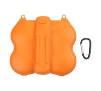 NbgrvB Étui de transport pour DJI Neo : boîte de rangement rigide avec résistance aux chocs - Sac de voyage léger pour contrôleur 18 x 16,5 x 4,8 cm, Orange, Résistant aux chocs et aux rayures