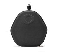 NbgrvB Étui de transport rigide en EVA pour casque de jeu sans fil, sac de rangement portable prêt à l'emploi, 233 mm x 233 mm x 105 mm, noir