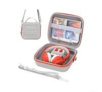 NbgrvB Étui de Transport Rigide pour Yoto pour mini 2024 avec pour bandoulière - Coque EVA Antichoc pour Lecteur Audio et 120 Cartes - Boîte de Rangement Portable Enfants(Gray)