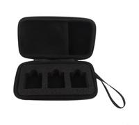 NbgrvB Étui Microphone pour rode Wireless Go II Rigide EVA - Housse Protection Anti-chocs avec Compartiment Câble - Boîte Rangement 20x10x5cm