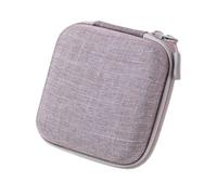 NbgrvB Étui organisateur de câble portable pour câble de données écouteurs pour clé USB pochette technique résistant à l'eau avec intérieur doux pour bureau, Tissu flocon de neige, Organiseur portable