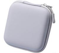 NbgrvB Étui organisateur de câble portable pour câble de données écouteurs pour clé USB pochette technique résistant à l'eau avec intérieur doux pour bureau, pu, Organiseur portable