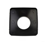 NbgrvB Évent de sortie de chauffage diesel 75 mm résistant aux hautes | Convient aux conduits de 75 mm, finition en plastique noir, remplacement direct OEM, contrôle fluide du flux d'air