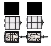 NbgrvB Filtre pour Shark AI AV2501AE AV2501S RV2502AE RV2520AOUS AV2510AOUS, pour AV2511AE/RV2610WD/WA, 2 filtres pré-post et éponge