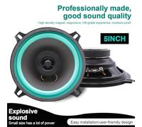 NbgrvB Haut-parleur HiFi pour voiture 160 W 6 12,7 cm Design coaxial avec réduction efficace du bruit et capacités sonores surround (5 hash-get )