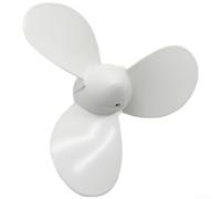 NbgrvB Hélice hors-bord en aluminium 8,4 x 12,7 pour moteur à deux temps 2HP - 6F8-45942-01 hélice de rechange blanche pour bateau