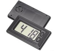 NbgrvB Horloge Portative Dashboard Auto avec Calendrier Horloge Portative | Écran LCD clair, grands chiffres noirs, lecture pour facile pour jour et nuit, design compact moderne