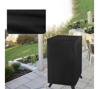 NbgrvB Housse de cheminée électrique robuste 76,2 x 475,7 x 445,7 cm, 210D | Oxford Housse de protection en vinyle avec sangles coupe-vent Noir