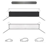 NbgrvB Housse de pare-brise de voiture en polyester double face imperméable (grande taille 186 x 48 cm)