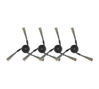 NbgrvB Kit 4 Brosses Latérales pour MOVA pour s70 Roller Ultra Pro - Accessoires Robot Aspirateur Nylon Durables Nettoyage Coins pour efficace Remplacement pour facile Entretien Maison(4 PACK)