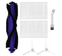 NbgrvB Kit Accessoires pour narwal pour freo S Robot Aspirateur avec Brosse Principale Latérale et HEPA pour Nettoyage Profond des Coins et - Ensemble Complet 6