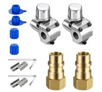 NbgrvB Kit adaptateur de conversion R134a - Coupleur de valve de