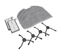 NbgrvB Kit brosse latérale pour aspirateur Eufy X8 Pro Series avec 4 brosses, 2 filtres et 4 serpillères