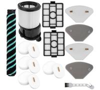 NbgrvB Kit d'accessoires pour aspirateur 13 pièces avec brosse à rouleau, 2 filtres HEPA, 2 préfiltres, 4 filtres en mousse et brosse de nettoyage, pour Shark pour PowerDetect pour DuoClean IP3251EUT