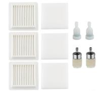 NbgrvB Kit de filtre à air A226002030 pour débroussailleuses Echo PAS-2620 SRM-3020 double couche pour une meilleure performance du moteur