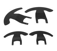 NbgrvB Kit de garniture de palette de changement de vitesse pour volant Logitech G25 G27, 2 mm en alliage d'aluminium et acier finition noire