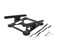 NbgrvB Kit de montage magnétique sur toit pour mini réglable de 0 à 30 degrés en acier au carbone pour camping-car, bateau, van (noir)