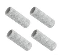 NbgrvB Kit Rouleau Brosse et Chiffon pour Ecovacs pour deebot pour t80 pour omni, Accessoires Nettoyage pour sol Dur, Microfibre Lavable Remplacement Détachées Robot Aspirateur(4pcs)
