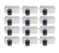 NbgrvB Kit Sacs pour poussière pour Narwal pour freo pour X pour Plus pour z10 Ultra - Accessoires Robot Aspirateur Haute Capacité Filtration pour efficace Poils Animaux Maison 2-12 (12PCS)