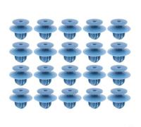 NbgrvB L200 Lot de 20 clips pour garniture de seuil de roue extérieure Triton MU000977 MU000588 en plastique bleu 12,6 mm de diamètre