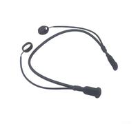 NbgrvB Lanière anti-perte en silicone pour écouteurs Sony WF-1000XM6 - Sangle tour de cou flexible et support sécurisé Noir