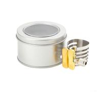 NbgrvB Ligature Saxophone Alto Design Centré Plein Son Ligature Saxophone(Soprano)