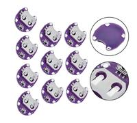 NbgrvB Lily-Pad Lot de 10 supports de piles bouton avec interrupteur coulissant pour module de couture CR2032-29 x 30 mm pour projets Arduino
