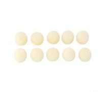 NbgrvB Lot de 10 protections de microphone en mousse beige pour casque de jeu, 2 mm de diamètre intérieur