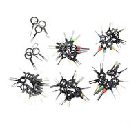 NbgrvB Lot de 100 outils de démontage de terminal automobile - Kit d'éjecteur de broche de fil pour réparation de faisceau de câblage de voiture, extracteur de connecteur pour l'entretien du véhicule