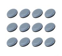 NbgrvB Lot de 12 patins pour appareils de cuisine, cafetières et petits appareils de cuisine, patins anti-rayures faciles à déplacer sur les comptoirs, pour Breville, gris