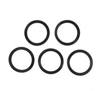NbgrvB Lot de 2/5/10 joints d'évier en caoutchouc 80032, noir en silicone pour systèmes de vidange inSinkErator et 110 mm, remplace le mastic FLG-Seal, anti-odeurs, lot de 2/5/10