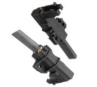 NbgrvB Lot de 2 balais de charbon pour moteur de machine à laver compatibles avec Hoover Candy Ceset Indesit Ariston 59 mm