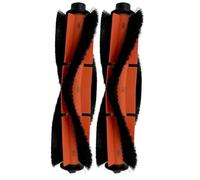 NbgrvB Lot de 2 brosses principales de rechange pour robot aspirateur Ropo Slim Kewbily DL30 Pro en nylon et plastique pour un nettoyage efficace du sol