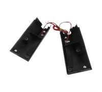 NbgrvB Lot de 2 clignotants latéraux anti-collision pour scooter KUGOO M4 en plastique résistant aux intempéries pour une meilleure visibilité et sécurité