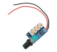 NbgrvB Lot de 2 contrôleurs de ventilateur PWM à 4 canaux DC 12 V 3 A par canal Régulateur de vitesse avec bouton de réglage de 0 à 100 % pour châssis de PC CPU Refroidissement Compact 36 x 23 mm