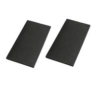 NbgrvB Lot de 2 coussinets de rechange avec double éponge pour ponceuse 9045 Makita 9045 Noir