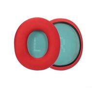 NbgrvB Lot de 2 coussinets de rechange pour casque SLYR PRO Noir (rouge) | Mousse à mémoire de forme haute densité, sensation protéinée douce, restaure le confort d'origine, s'adapte parfaitement à